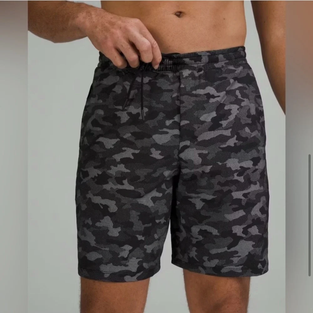 Lululemon Pace Breaker Camo Shorts